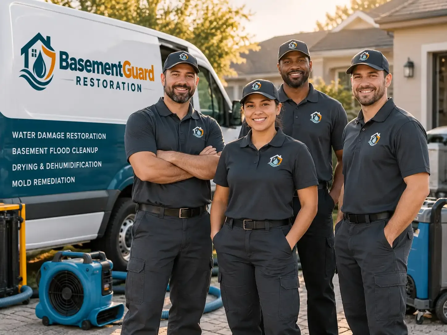 Basement Water Damage Restoration company in Low Moor, IA